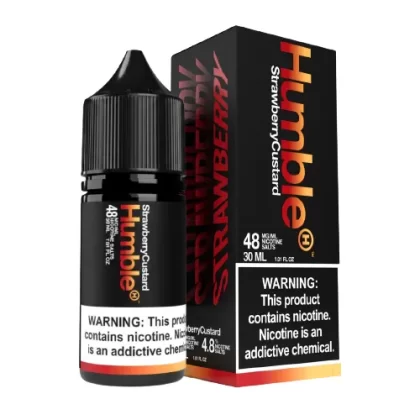 Smash Mouth (Strawberry Custard) by Humble Salts 30ml