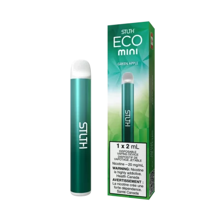 STLTH ECO MINI - Green Apple - 20 mg/mL (wholeseller) - Excise ON, 20 mg/mL (wholeseller) - Excise FED