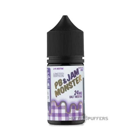 Jam Monster Salt – PB & Jam Grape 30mL - Nicotine Strength#24mg>48mg
