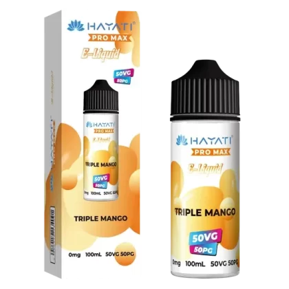 TRIPLE MANGO BY HAYATI PRO MAX E LIQUID 100ML 50VG