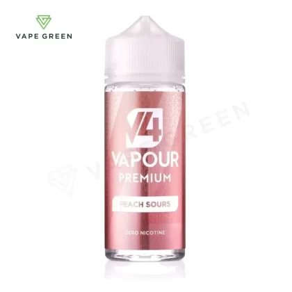 Peach Sours Shortfill E-Liquid by V4 Vapour 100ml