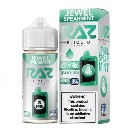 RAZ - Jewel Spearmint - 100ML E-Liquid - 0MG