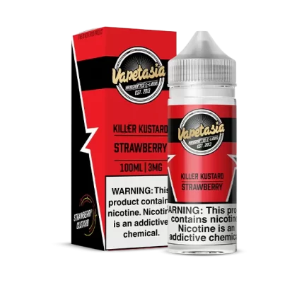 Vapetasia Killer Kustard Strawberry eJuice - Vape Product; Vape Product, Vape Product (70F0BA)