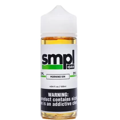SMPL Morning Sin eJuice - Vape Product; Vape Product, Vape Product (E7AD6B)