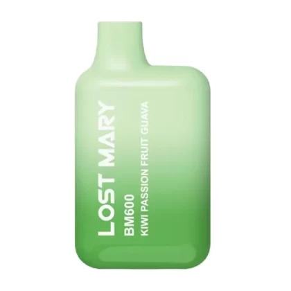 Lost Mary Kiwi Passionfruit Guava BM600 Disposable Vape – Tropical Trio Fusion