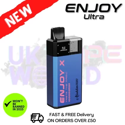 Kiwi Passionfruit Guava Enjoy X Ultra 10K Prefilled Pod Kit – ONLY £8.50