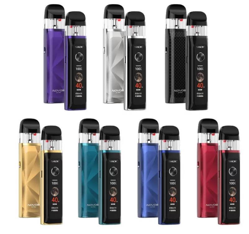 SMOK Novo 6 Ultra 40W Pod System Kit - Black, Dark Blue