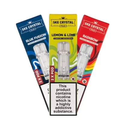 SKE Crystal Plus Replaceable Pre-Filled Pods - Blue Razz Lemonade