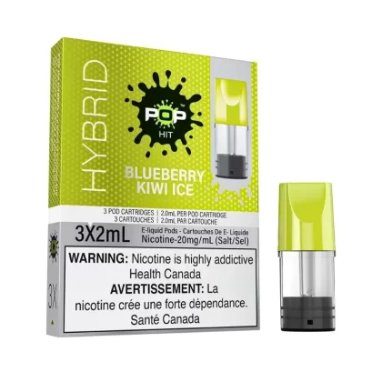 Pop Pods Blueberry Kiwi Ice Hybrid 2%
