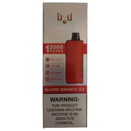 Blood Orange Ice – Milli Bar 12000 - Ejuicewarehouse