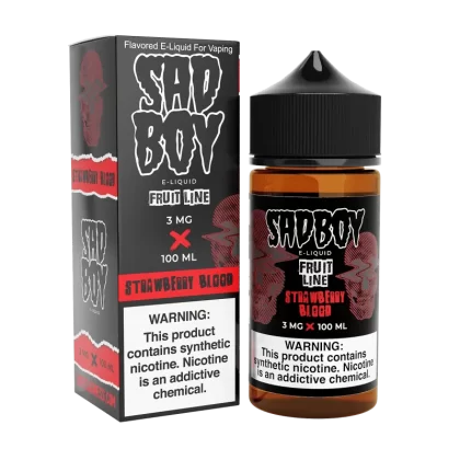 SADBOY E-Liquid - Strawberry Blood 100ML - Fruit Line Series