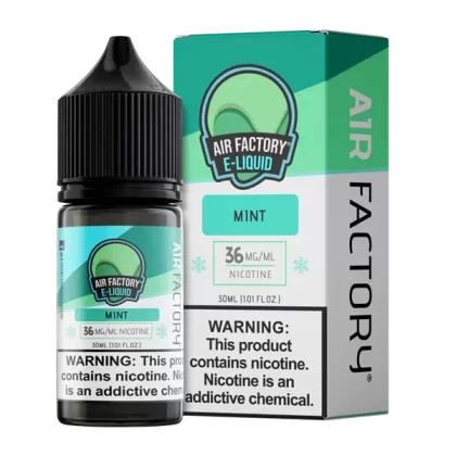 Mint Air Factory Salt - Site#VAP~Nicotine#18mg>36mg