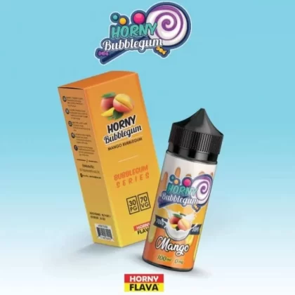 Horny Bubblegum Mango 100ml E Liquid by Horny Flava - 3 mg / 100 ml
