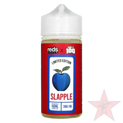 Reds x Keep it 100 – Slapple – 100mL - Vape Product, Vape Product
