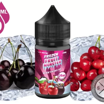 Black Cherry Ice Frozen Fruit Monster Salt 30ml