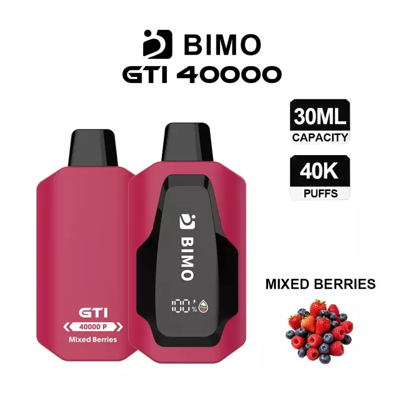 BIMO GTI 40000 Puffs – Mixed Berries - Ozvapeone