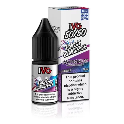 IVG 50/50 Forest Berries Ice 10ml Nic Salt Vape Juice - Strength 12mg