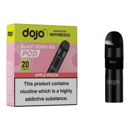 Vaporesso Dojo Blast 2000 Go Prefilled Pods - Apple Peach