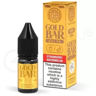 Strawberry Watermelon Nic Salt E-Liquid by Gold Bar Salts