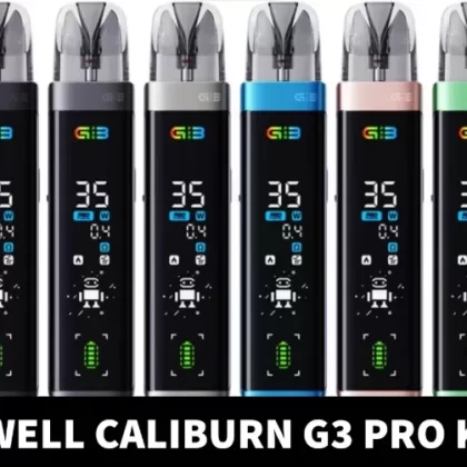 UWELL Caliburn G3 Pro Pod System 35W Vape Kit in Dubai - Vapesmokezone