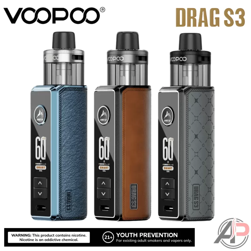 Voopoo Drag S3 60w Pod Mod Starter Kit Device