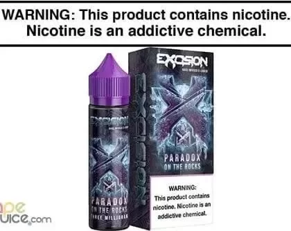 PARADOX ON THE ROCKS BY ALT ZERO & EXCISION 60ML - Vape Product, Vape Product