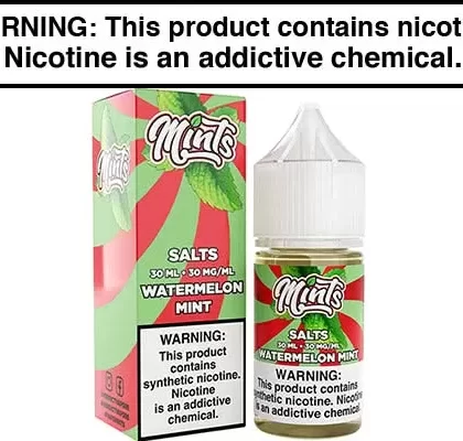 WATERMELON MINT BY MINTS SALT 30ML - Vapejuice