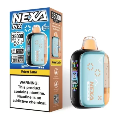 Velvet Latte – Nexa Pix 35K - Vape Store