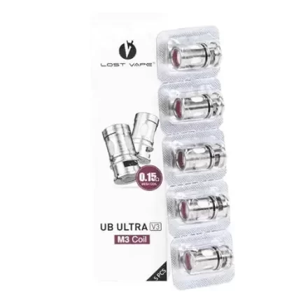 Lost Vape UB Ultra v3 Replacement Coils - Coils#M3 0.15ohm>M4 0.2ohm