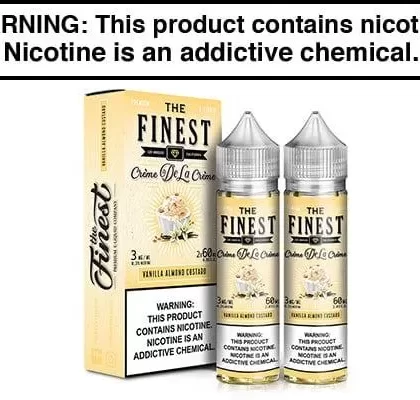 VANILLA ALMOND CUSTARD BY THE FINEST 120ML - Vapejuice