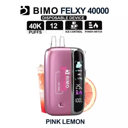 BIMO Felxy 40000 Kit – Pink Lemon - Vape Store