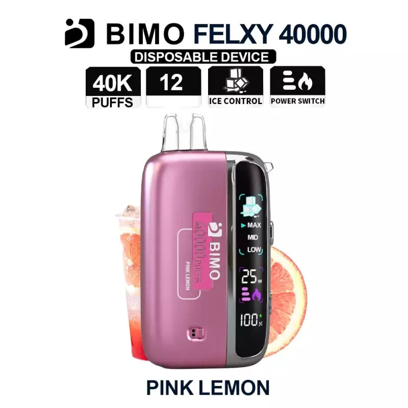 BIMO Felxy 40000 Kit – Pink Lemon - Vape Store