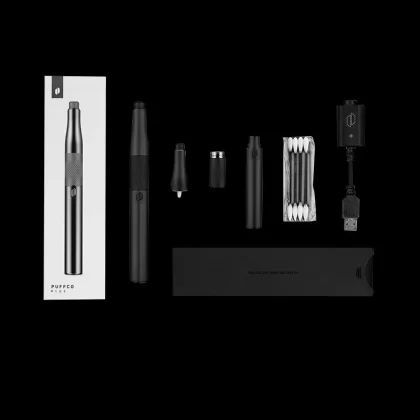 Puffco Plus 3.0 Vaporizer - Color#Pearl>Onyx