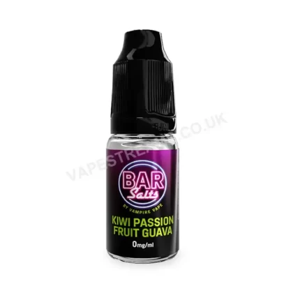 Kiwi Passion Fruit Guava Bar Salts Nic Salt E-Liquid by Vampire Vape - Vapestreams Co