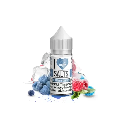 Blue Raspberry Ice Salt by Mad Hatter EJuice 30ml - 50MG