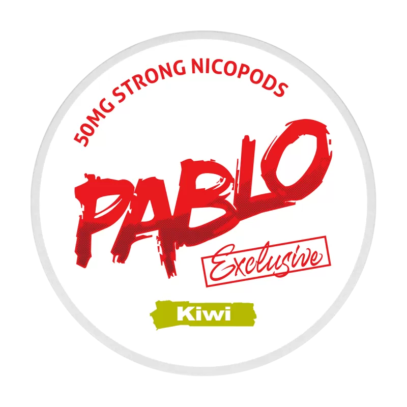 Kiwi Pablo Nicotine Pouches - 50mg - Vape Product (9A2100)