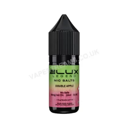 Elux Legend Double Apple Nic Salt E-Liquid - Vapestreams Co