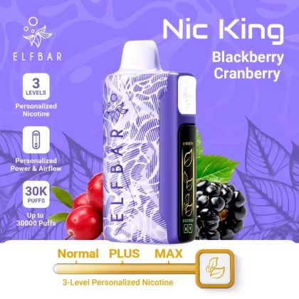 ELFBAR Sweet King Blackberry Cranberry