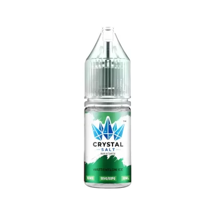 WGA Crystal Watermelon Ice Saltnic Vape Juice - 10 Pack