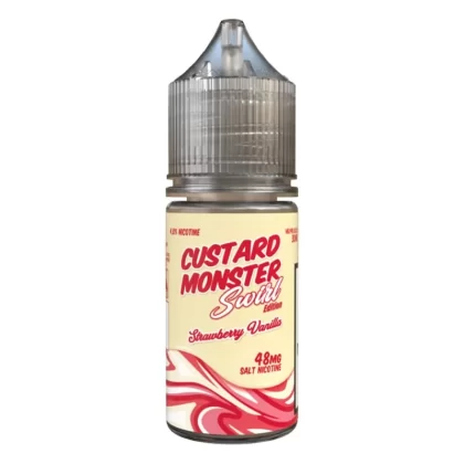 Custard Monster – Strawberry Vanilla Swirl – Salt Nic – 30mL - Redstarvapor