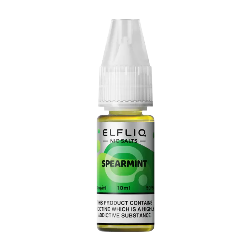 Spearmint Elfliq Nic Salt by Elfbar