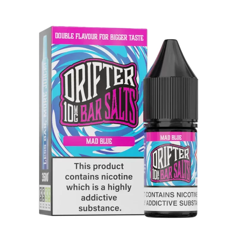 Drifter Bar Salts Mad Blue Nic Salt E-Liquid