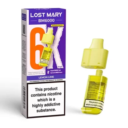 Lemon Lime Lost Mary BM6000 Refill Pod