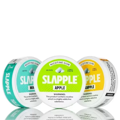 Slapple Nicotine Gum – 40ct - Lemon – 2mg, Lemon – 4mg