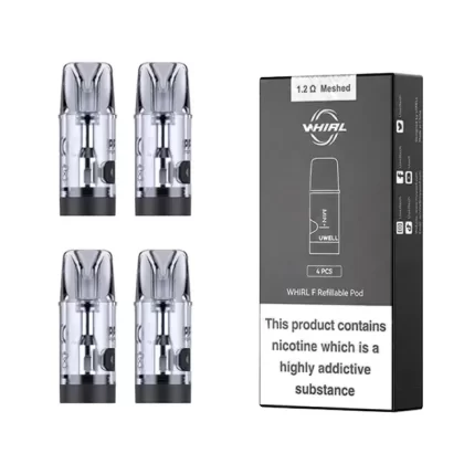 Uwell Whirl F Replacement Pod Cartridge 2ml (4pcs/pack)