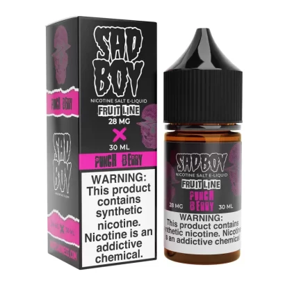 Sadboy Salts Punch Berry 30ml Nic Salt Vape Juice - Vape Product, Vape Product