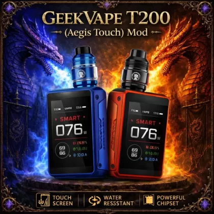 GeekVape T200 (Aegis Touch) Mod - Navy Blue - Vapeciga