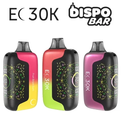 EC30K by Dispo Bar Disposable Vape - Flavor#Banana Taffy Freeze>Blow Pop>Blue Razz Ice>Blue Trifecta>Blueberry Watermelon>Cali Breeze>Cereal Killa>Cherry Bomb>Clear>Dragon Melons>Fab>Frost D
