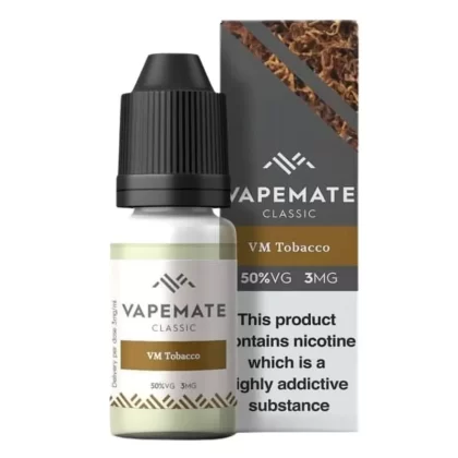 VM Tobacco E-Liquid by Vapemate (10ml) - 3mg