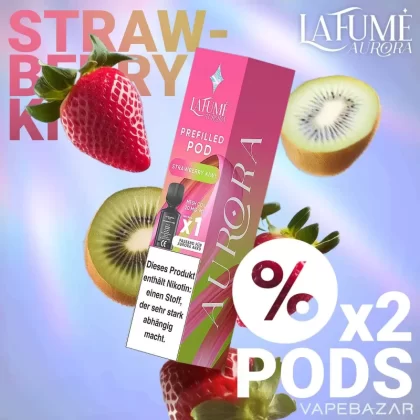 La Fume Aurora Podsystem – Strawberry Kiwi 2er Pack